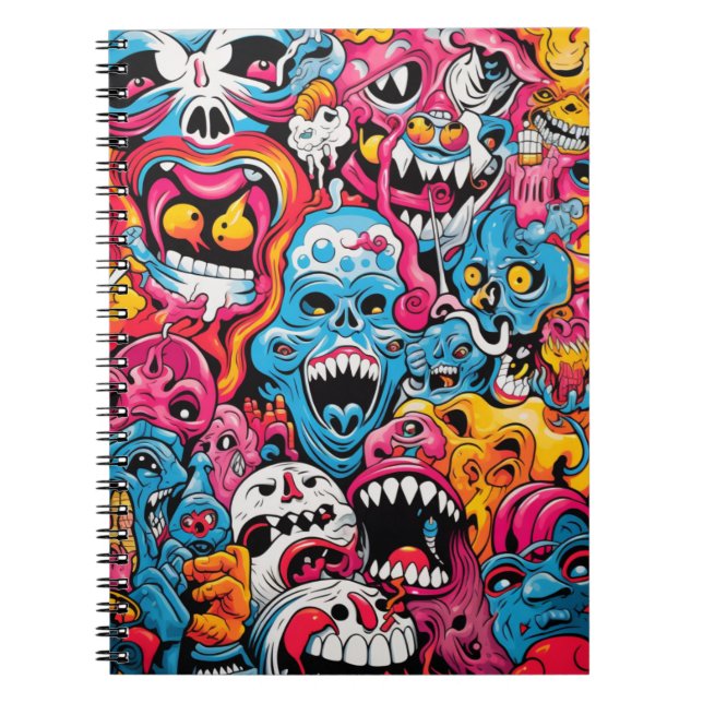 Notebook Terror Pop Art (Front)