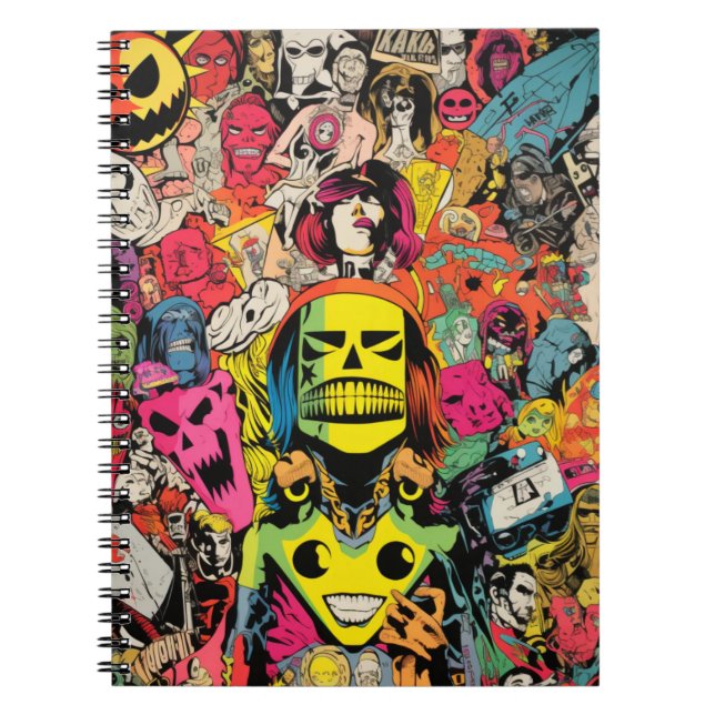 Notebook Terror Pop Art (Front)
