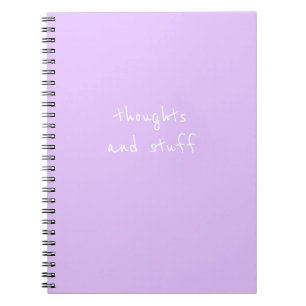 Notebook - thoughts and stuff