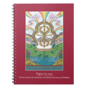NOTEBOOK Vajra (Tib.: dorje)