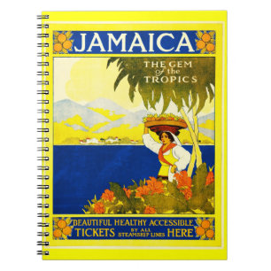 Notebook-Vintage Travel-Jamaica Notebook