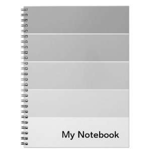 Notebook with Customizable Gradient Design
