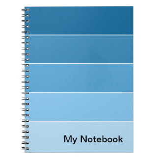 Notebook with Customizable Gradient Design