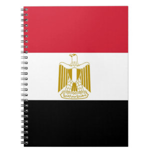 Notebook with Flag of Egypt