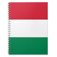 Notebook with Flag of Hungary