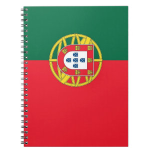 Notebook with Flag of Portugal