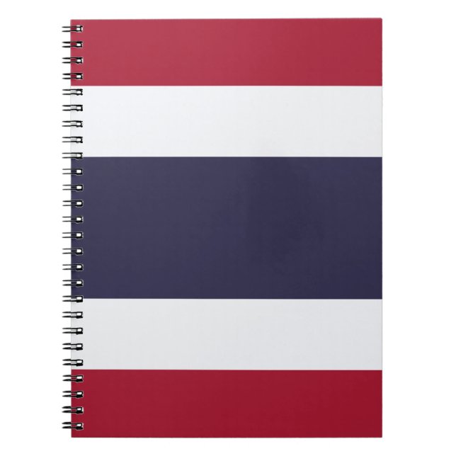 Notebook with Flag of Thailand (Front)