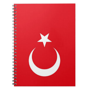 Notebook with Flag of Turkey