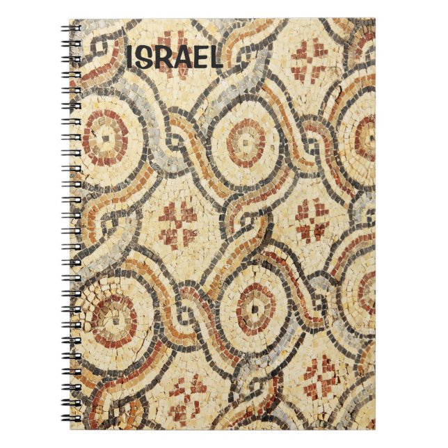 Notebook with Mosaic from Israel (Front)