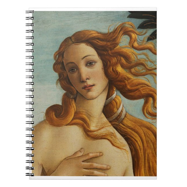 Notebook with Sandro's The Birth of Venus (Front)