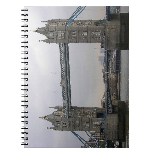 Notebook with Tower Bridge over the Thames River (Front)