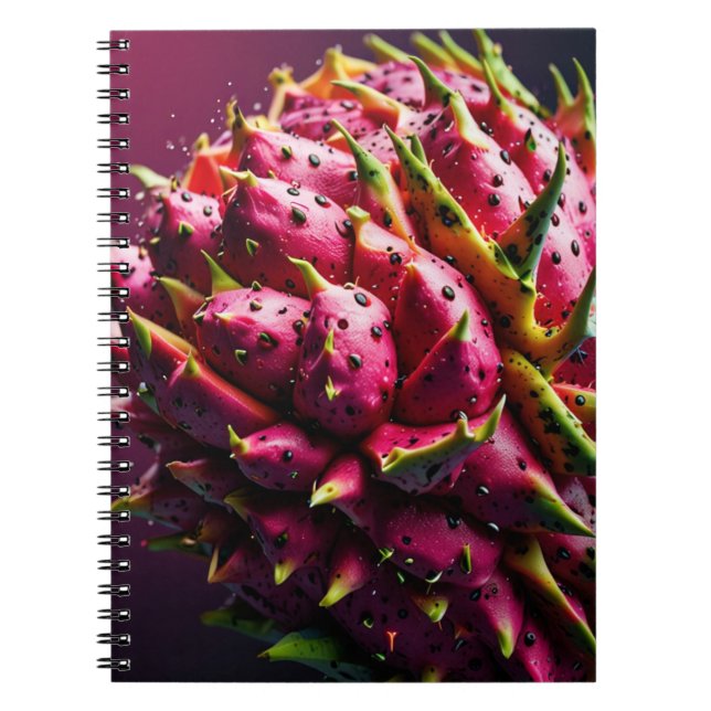 Notebook with Tropical Fruit Art (Front)
