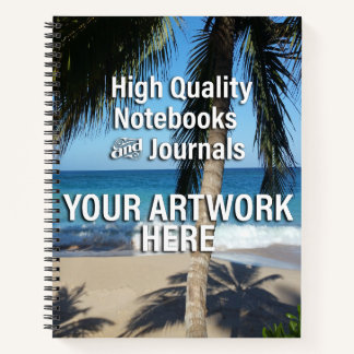 Notebooks and Journals - Your Image Here 8.5 x 11