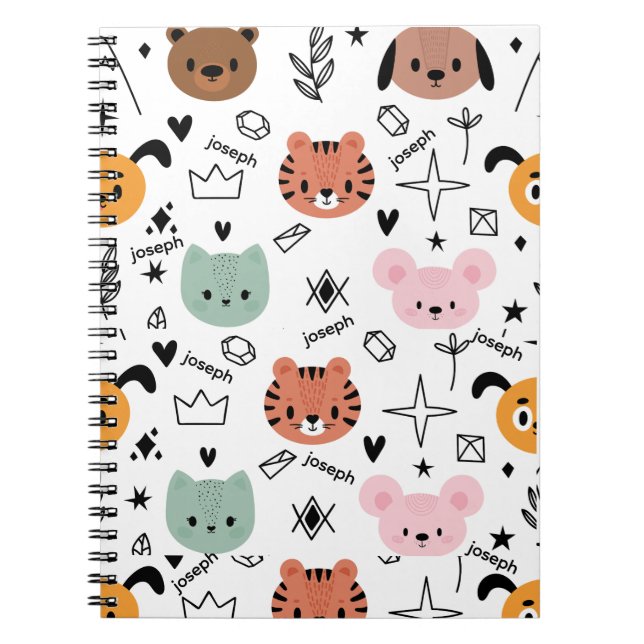 Notebooks for Kindergarten – Spiral Notebook (Front)