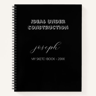 Notebooks with Spiral – Hardcover Spiral Notebook