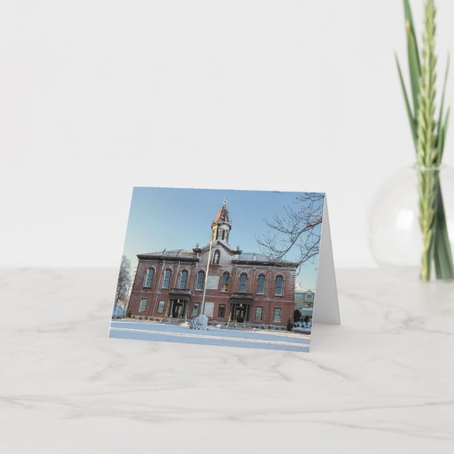 Notecard - 1820 Courthouse Plymouth MA (Front)