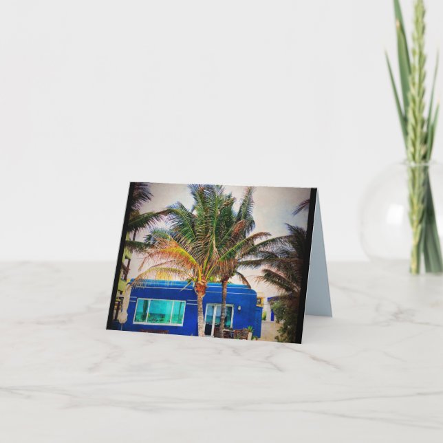 Notecard- a clean house is a sign of a wasted life card (Front)