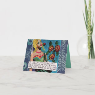 NOTECARD-AT THE END OF THE DAY CARD