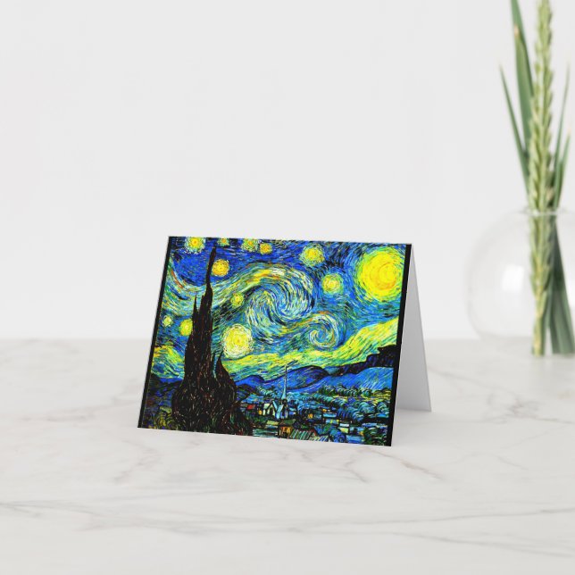 Notecard-Classic/Vintage-Vincent Van Gogh 7 Card (Front)