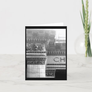 Notecard-Love Art House-Vintage Architecture 2 Card