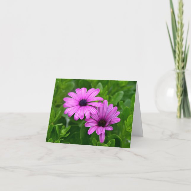Notecard Purple Flower (Front)