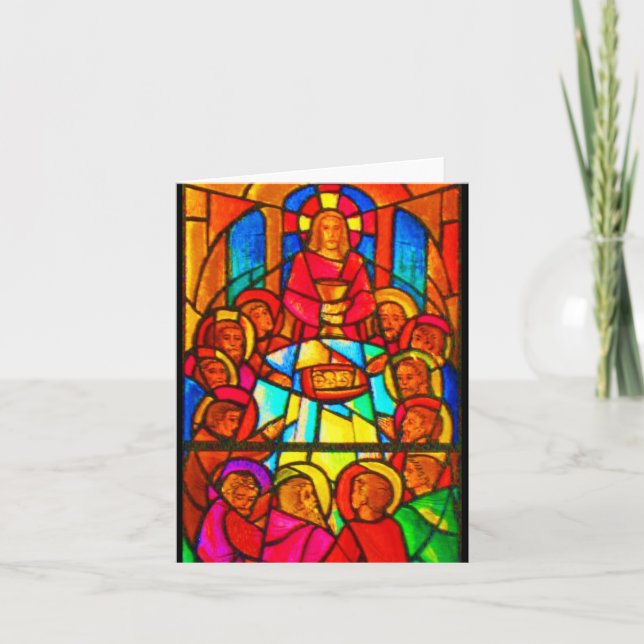 Notecard-Stained Glass-38 Card (Front)