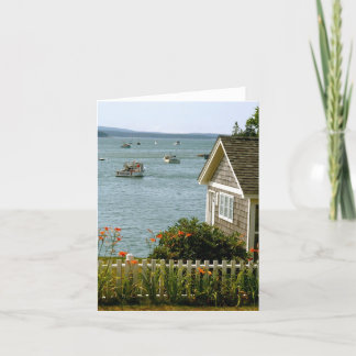 Notecard Stonington, Maine
