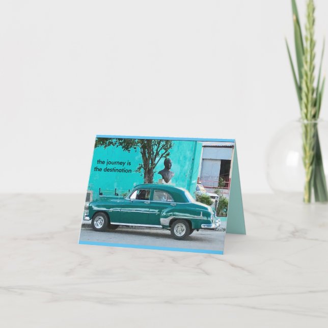 NOTECARD-THE JOURNEY IS THE CARD (Front)