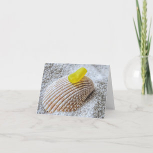 Notecard - Yellow Sea Glass