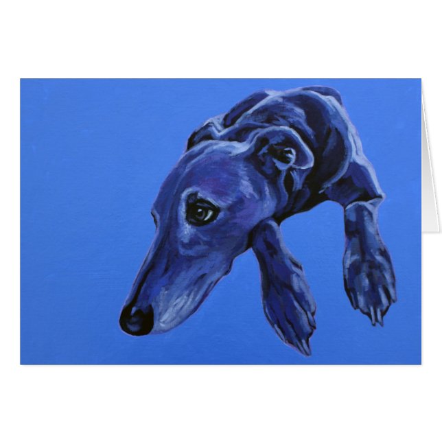 Notelet 'Cobalt Daydream' (Devant Horizontal)