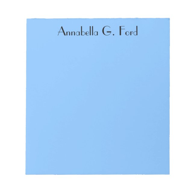 notepad #151,monogram (Front)