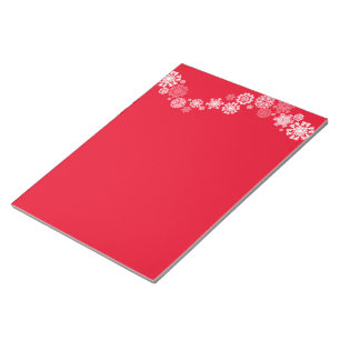Notepad-Christmas Snowflakes Notepad