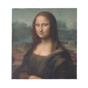 NOTEPAD : LEONARDO DA VINCI :THE MONA LISA