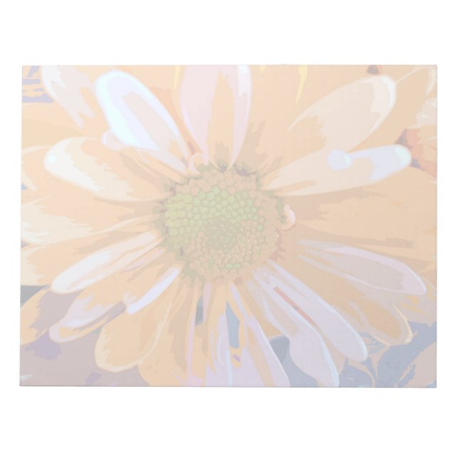 Notepad - Orange Daisy (Front)