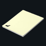 Notepad - Seal in Silhouette<br><div class="desc">Seal in black silhouette,  sits at bottom left corne.</div>