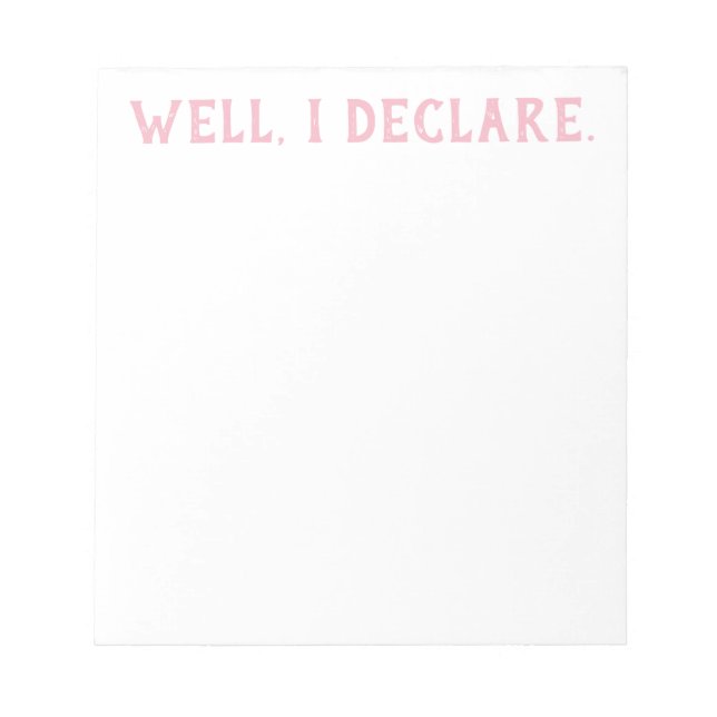 Notepad - Southern Sayings (WID) (Front)