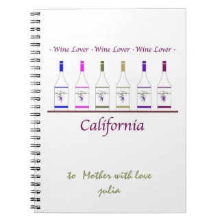 notepad, wine lover, notebook