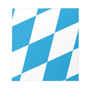 Notepad with Flag of Bavaria, Germany