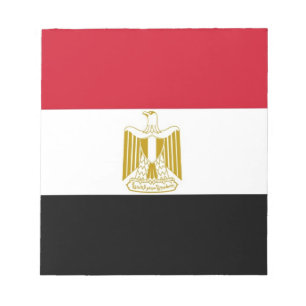 Notepad with Flag of Egypt