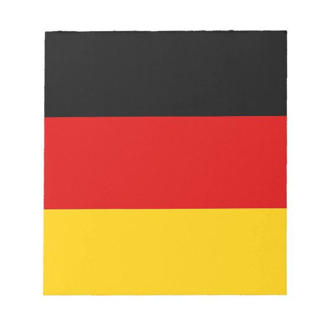 Notepad with Flag of Germany (Front)