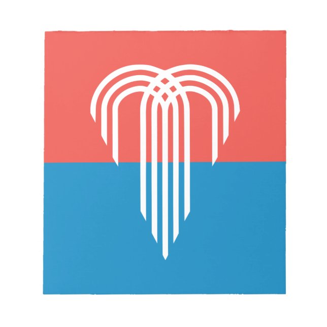 Notepad with Flag of Kansas City, Missouri (Front)