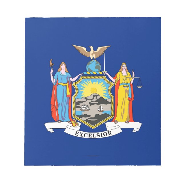 Notepad with Flag of New York State (Front)