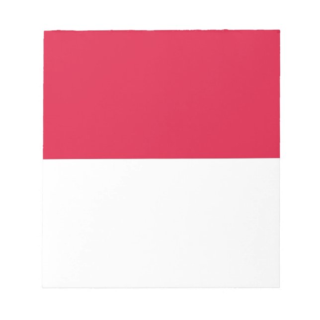 Notepad with Flag of Poland (Front)