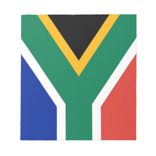 Notepad with Flag of South Africa