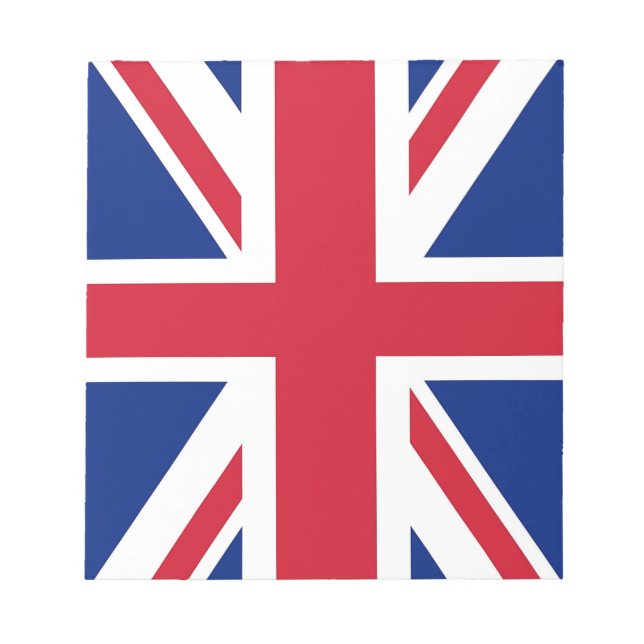 Notepad with Flag of United Kingdom (Front)