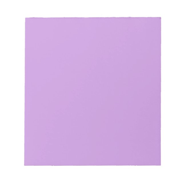 Notepad with Pastel Lavender Background (Front)