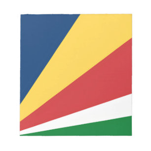 Notepad with Seychelles Colours Modern Design