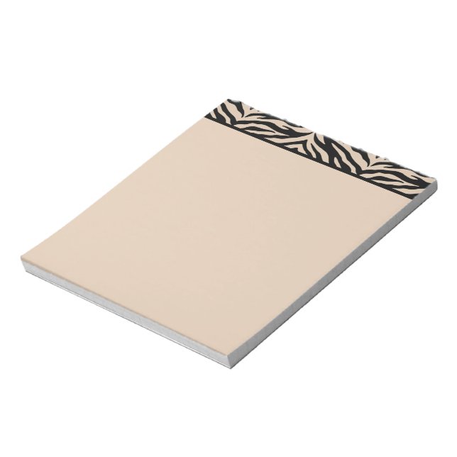 Notepad-Zebra Print Notepad (Rotated)