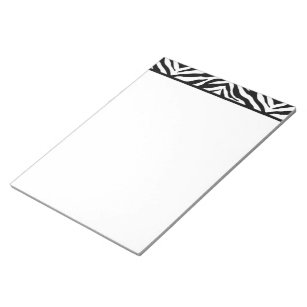 Notepad-Zebra Print Notepad