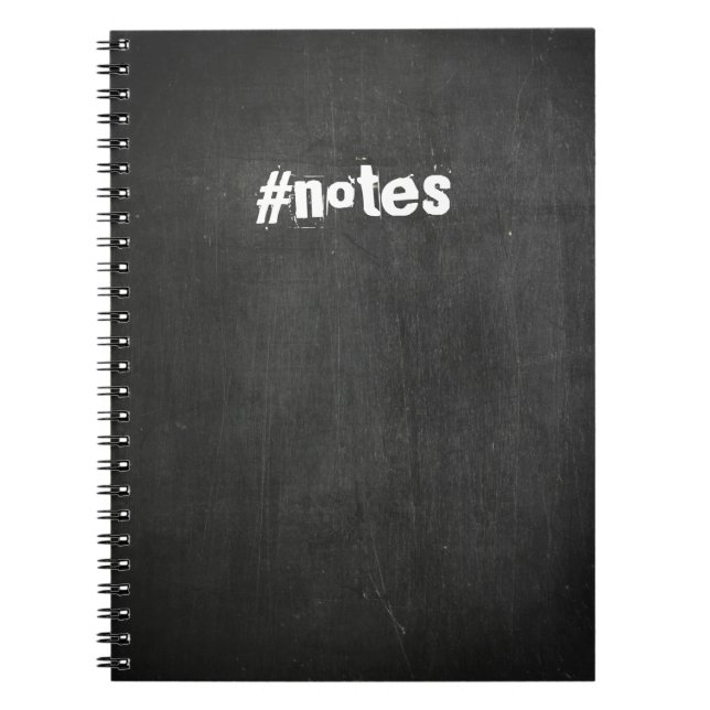 #notes Chalkboard Notebook (Front)